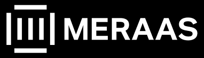 logo meraas fondo negro