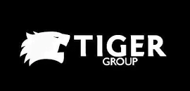 logo tiger group fondo negro